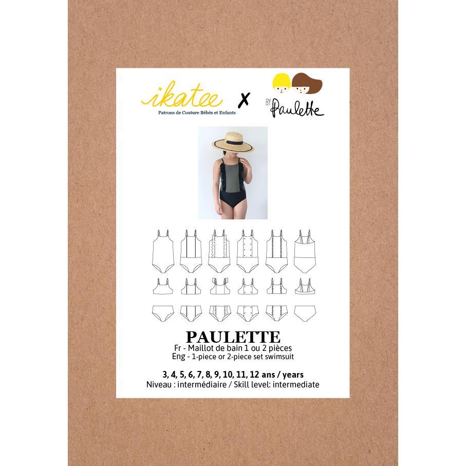 Ikatee - PAULETTE swimsuit - Girl 3/12 - Paper Sewing Pattern