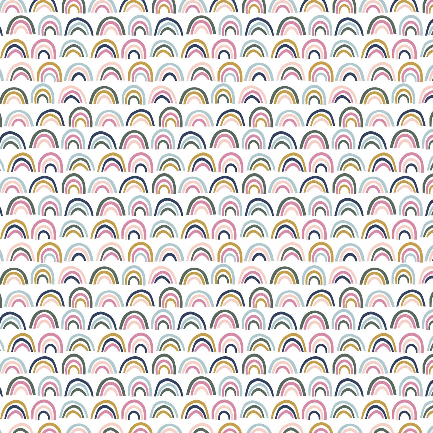 Paintbrush Studio - Fat Quarter Bundle - Over the Rainbow - Soft Rainbow - 11 FQ / 2.75 Yards