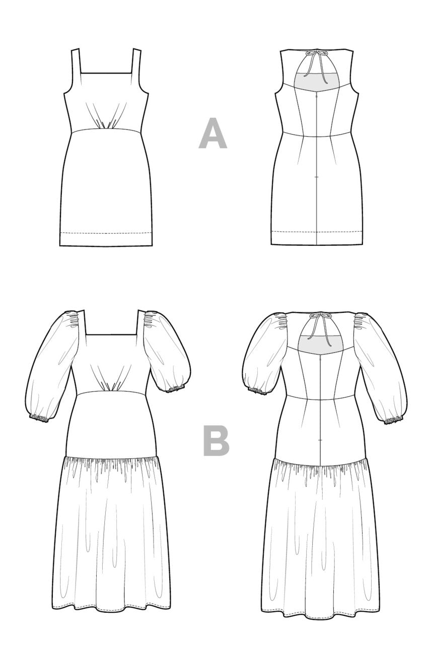 Pauline Dress - By Closet Core Patterns