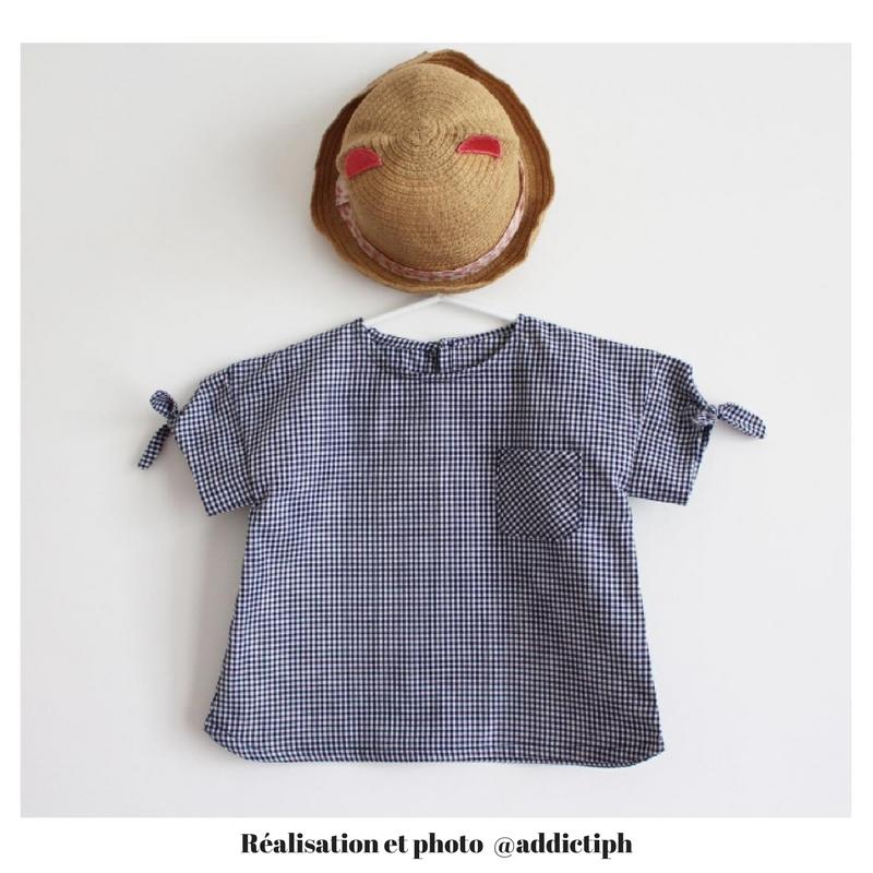 Ikatee - PEONY Top - Kids 3/12Y - Paper Sewing Pattern