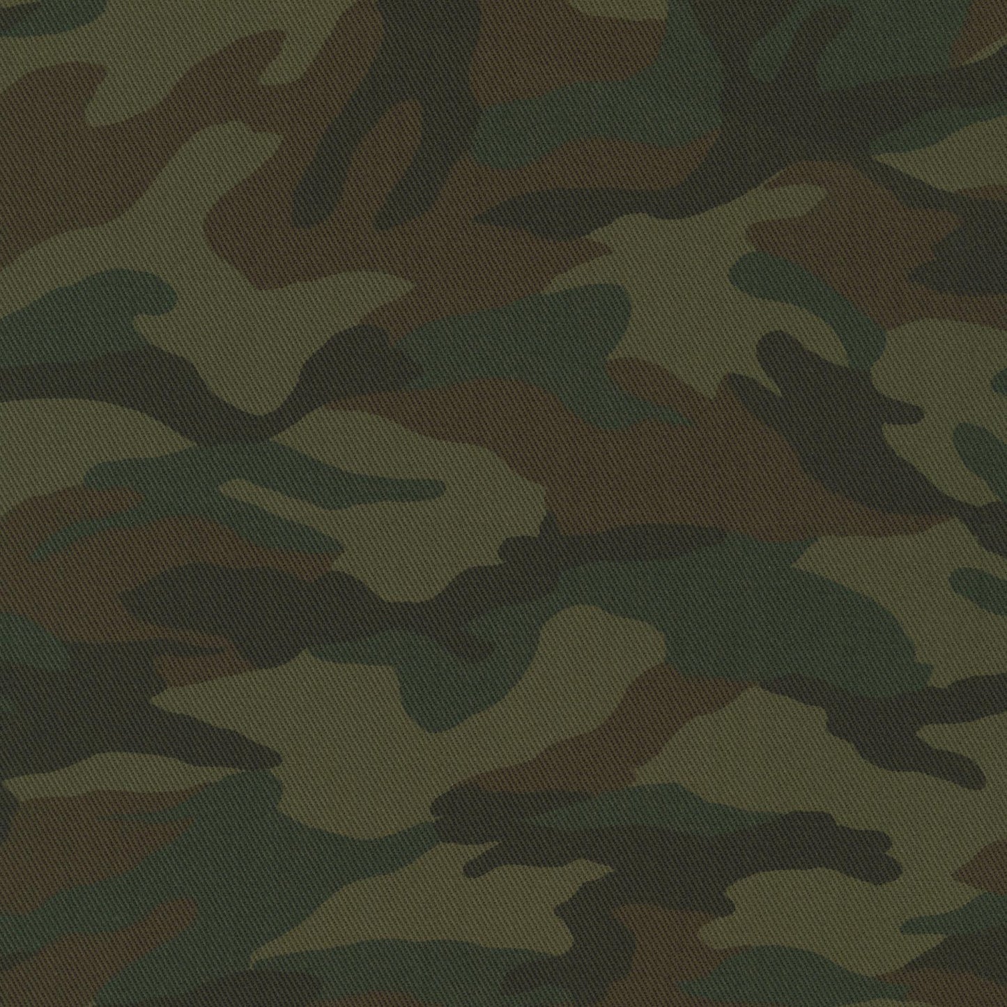 Sevenberry - Olive Camouflage - Cotton Printed Twill 6.35oz