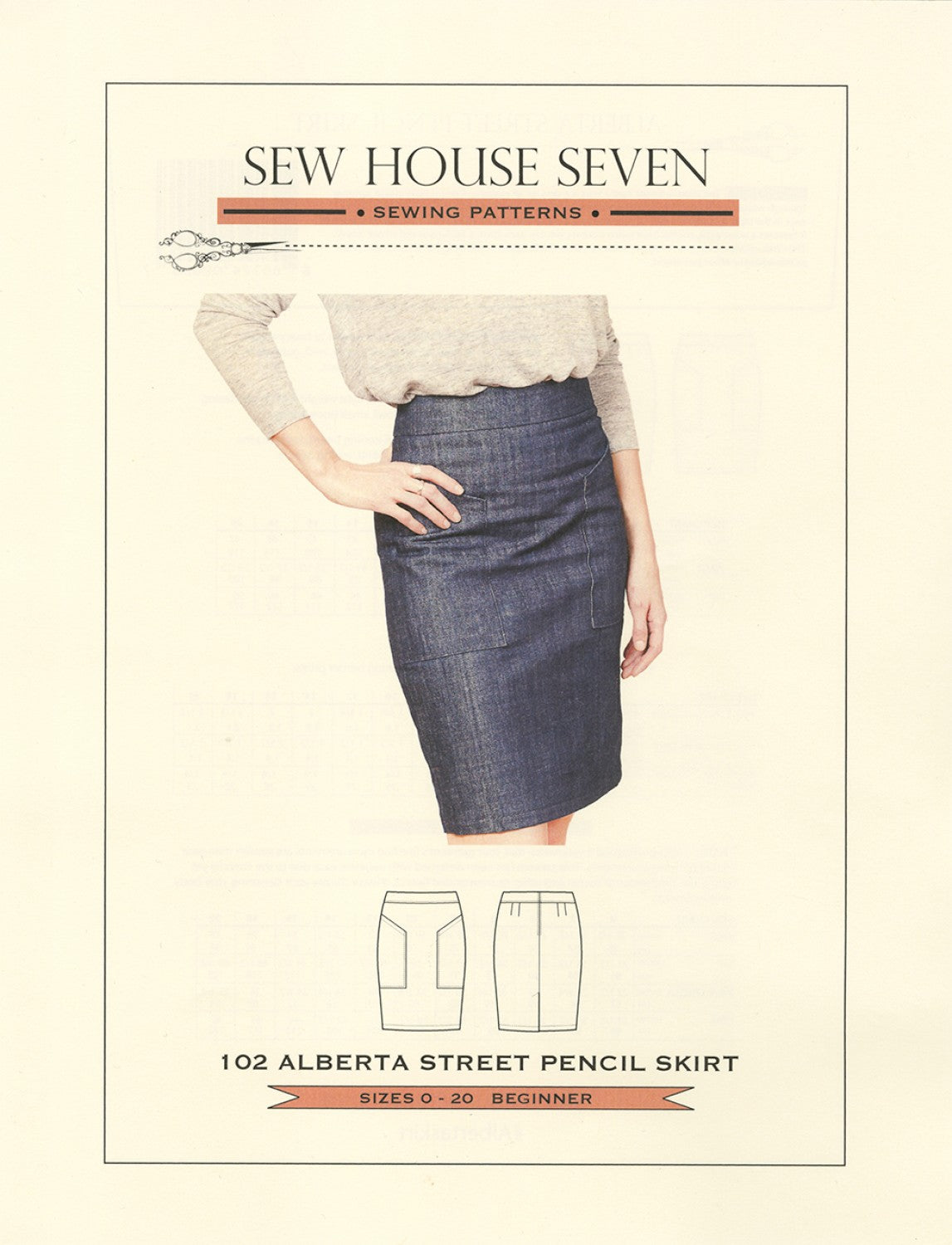 Sew House Seven - 102 - Alberta Street Pencil Skirt