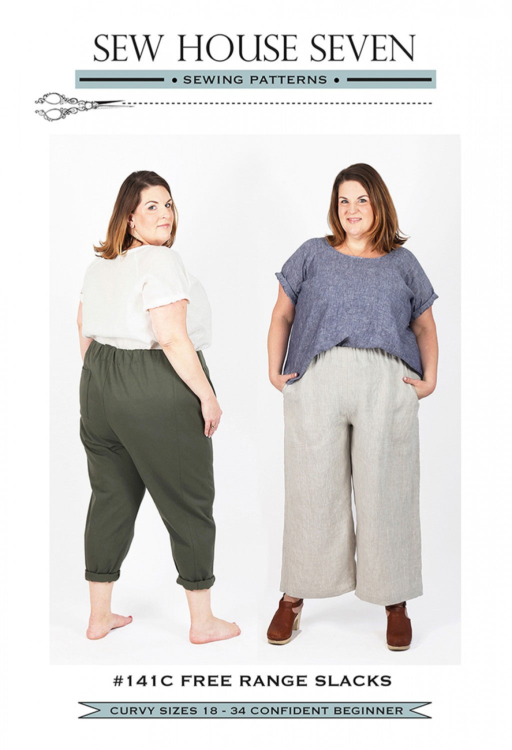 Sew House Seven - Free Range Slacks Curvy Sizes