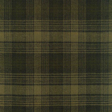 Robert Kaufman Tahoe Flannel Fabric Olive