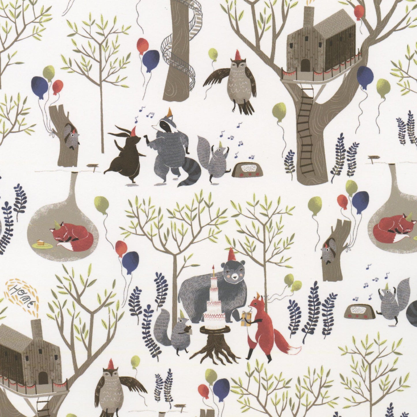 Treetop Party - Multi - Rae Ritchie Favourites
