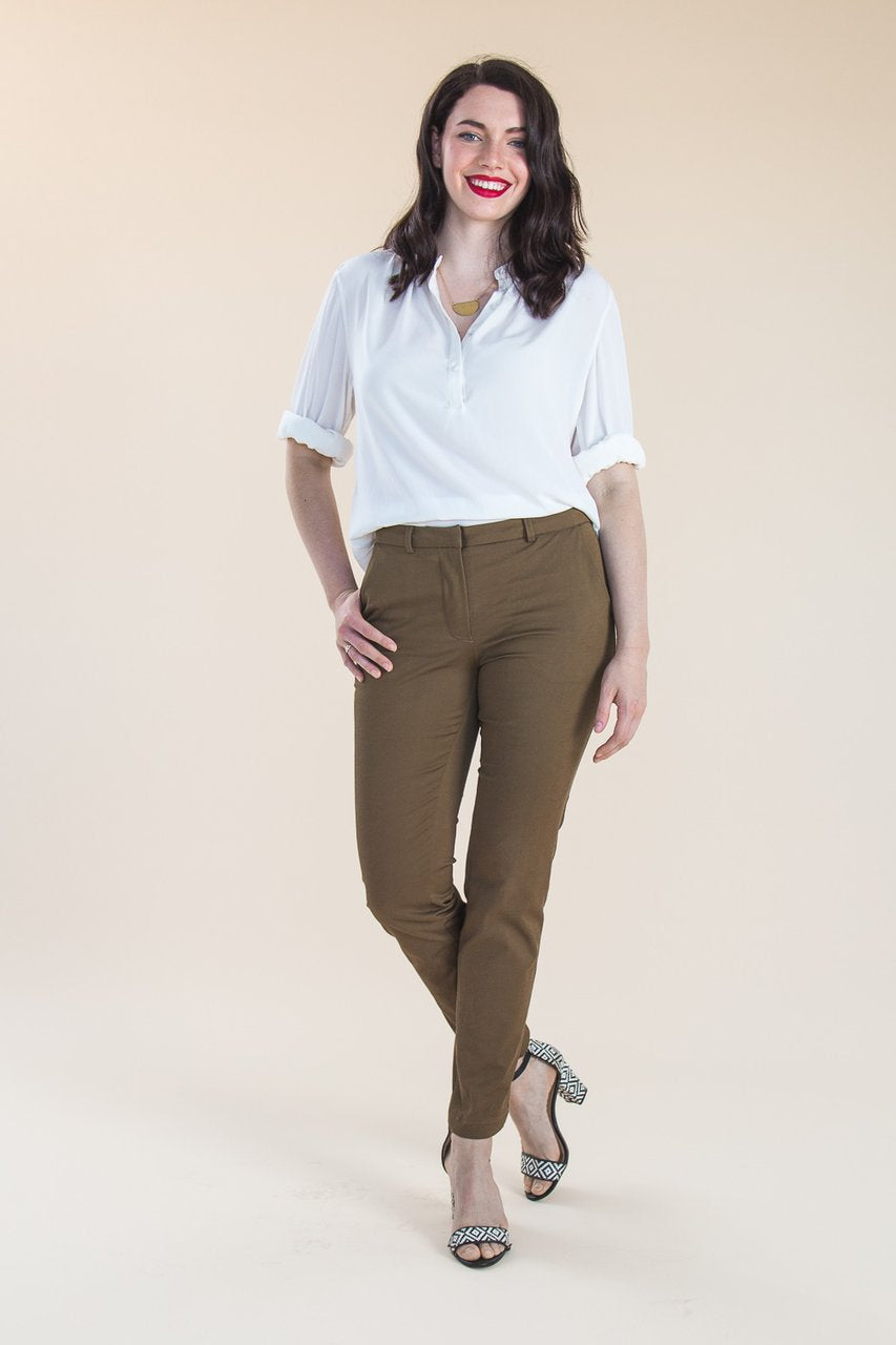 Sasha Trousers Pants - By Closet Core Patterns