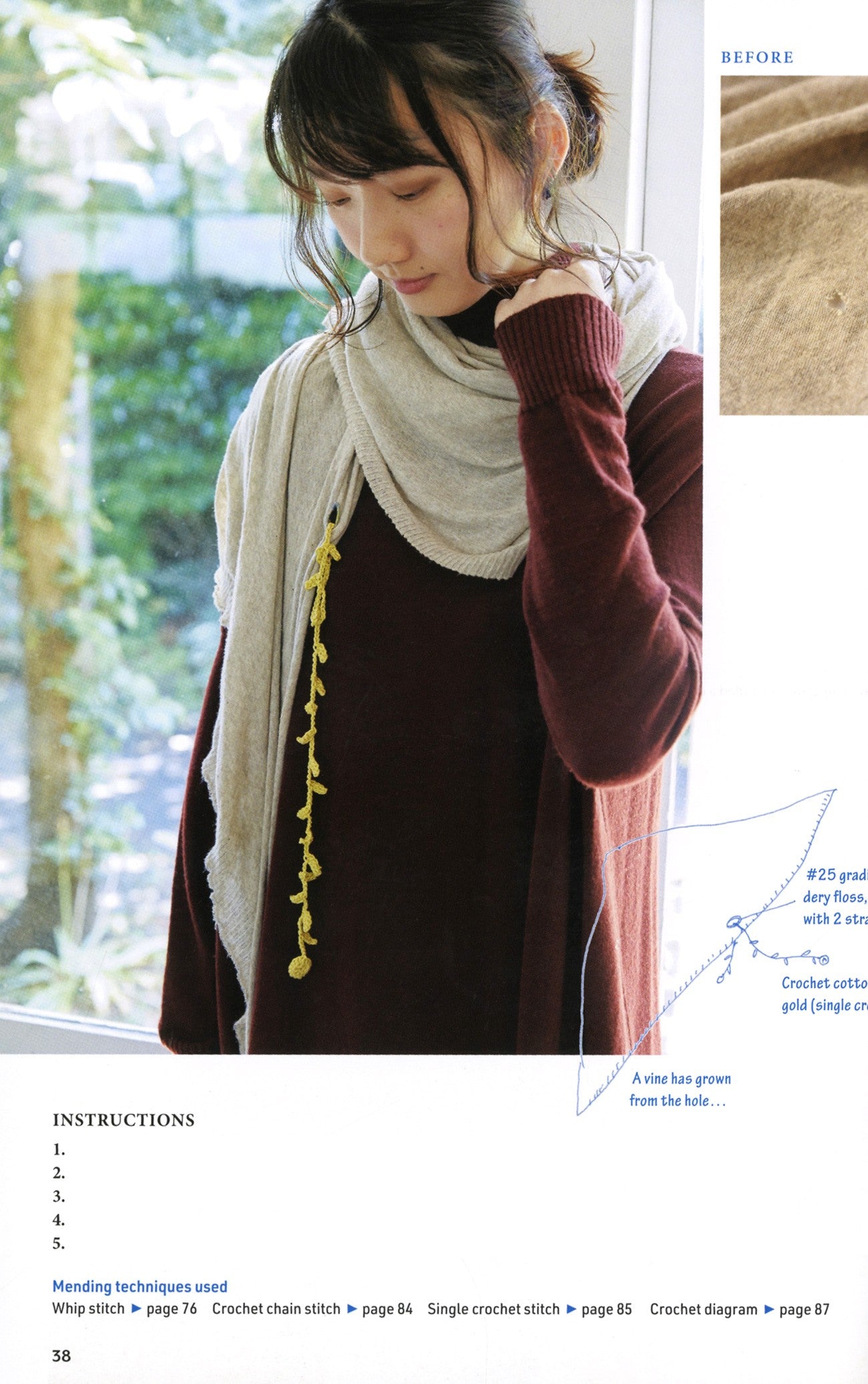 Joyful Mending - Visible Repairs for the Perfectly Imperfect Things We Love! - By Noriko Misumi