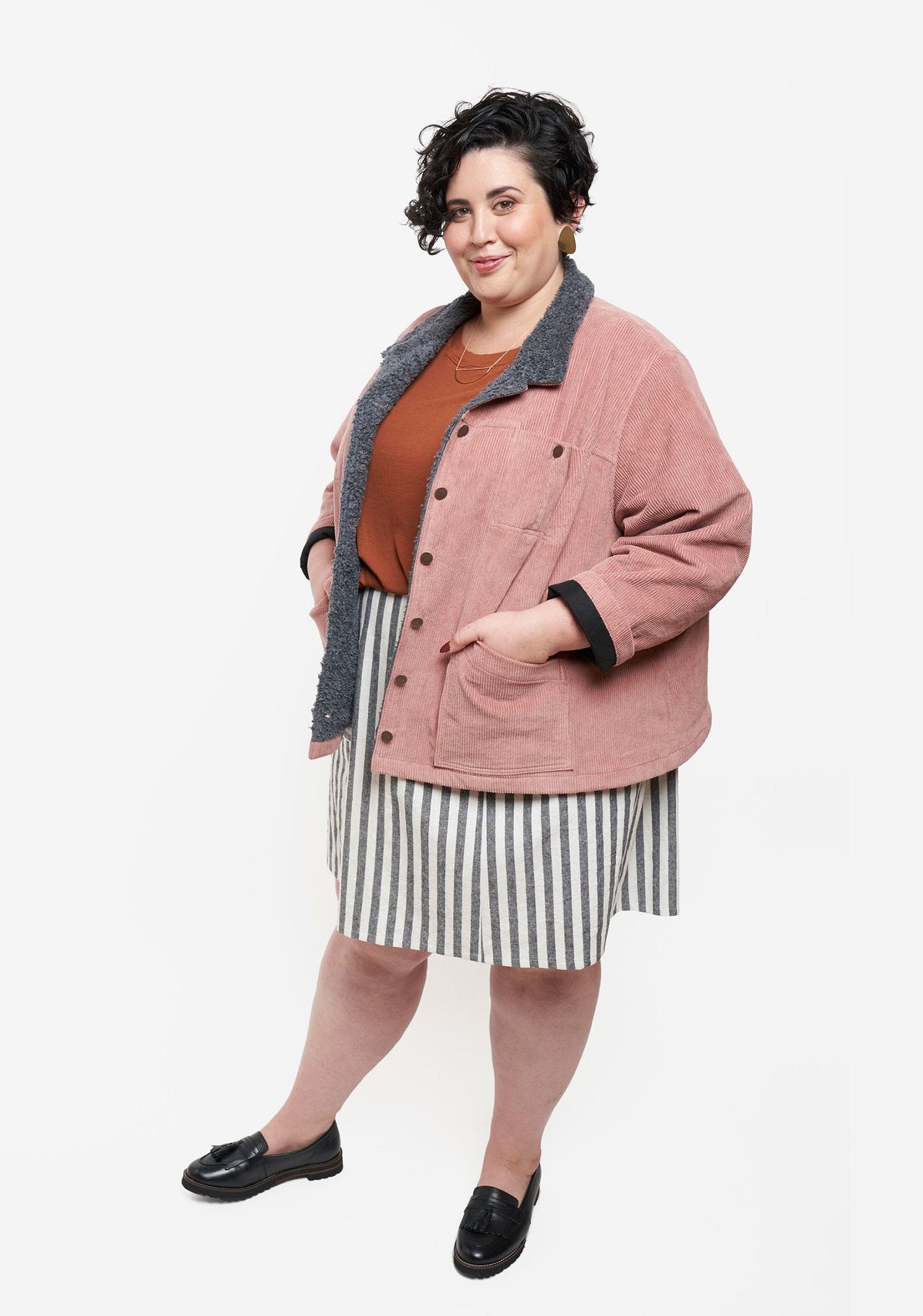 The Thayer Jacket Pattern - Size 14-30 - Grainline Studio