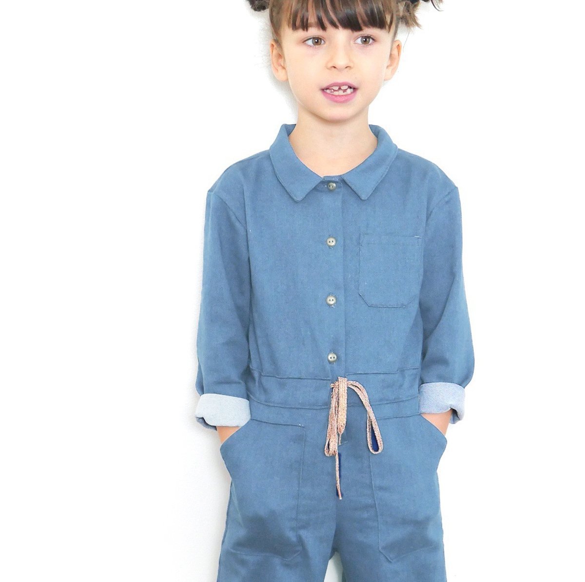 Ikatee - BROOKLYN Jumpsuit - Baby 6M/4Y - Paper Sewing Pattern