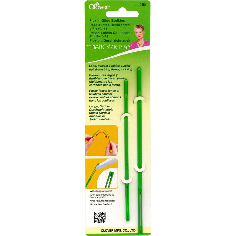 CLOVER Flex 'n Glide Bodkins - 2pcs.