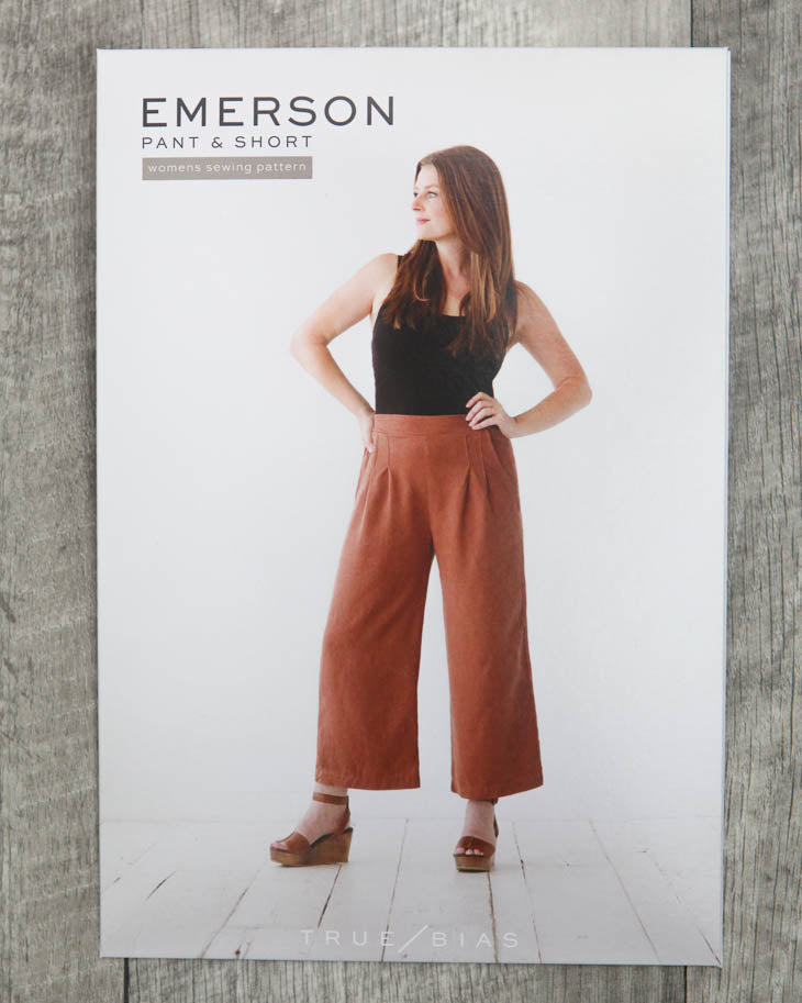 Emerson Pants and Shorts - By True Bias Patterns