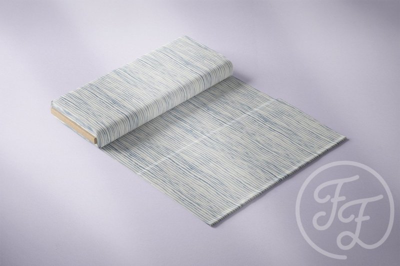 Stripes Sky Cotton Jersey Knit
