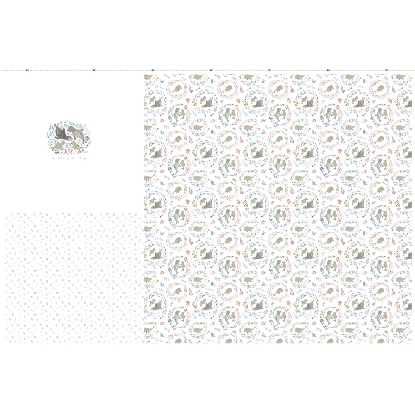 Jersey Panel Seals Balloon Dress - Katia Fabrics - Jersey Knit - Sold per Panel 100cm / 39"