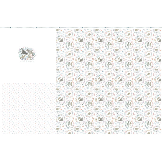 Jersey Panel Seals Balloon Dress - Katia Fabrics - Jersey Knit - Sold per Panel 100cm / 39"