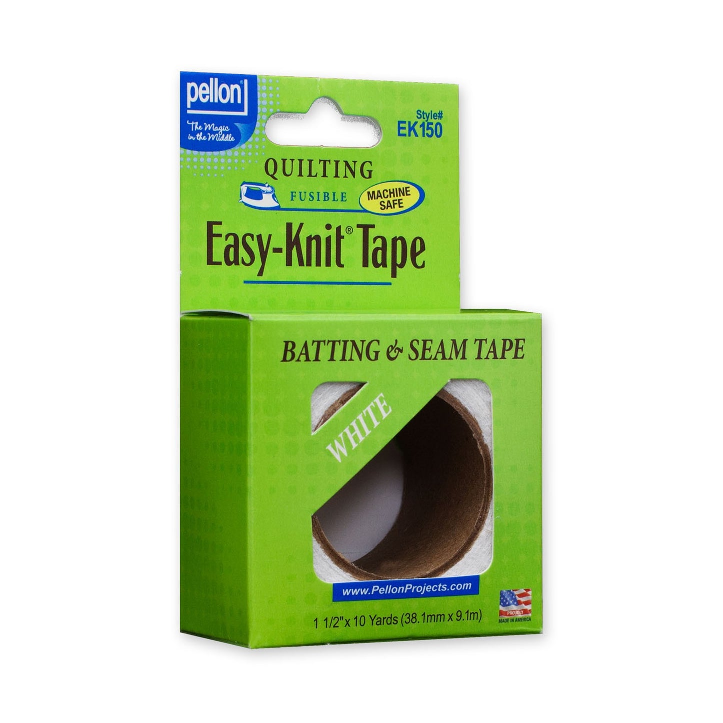 Pellon Easy-Knit Tape Fusible Stabilizing Seam Tape - EK150 - 1-1/2" x 10 Yards