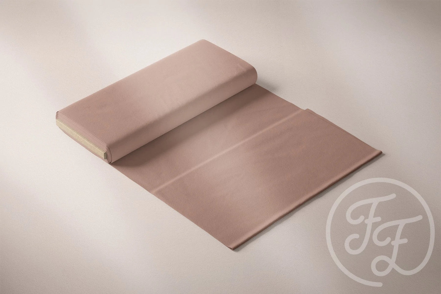 Rose Uni Solid Cotton Jersey Knit