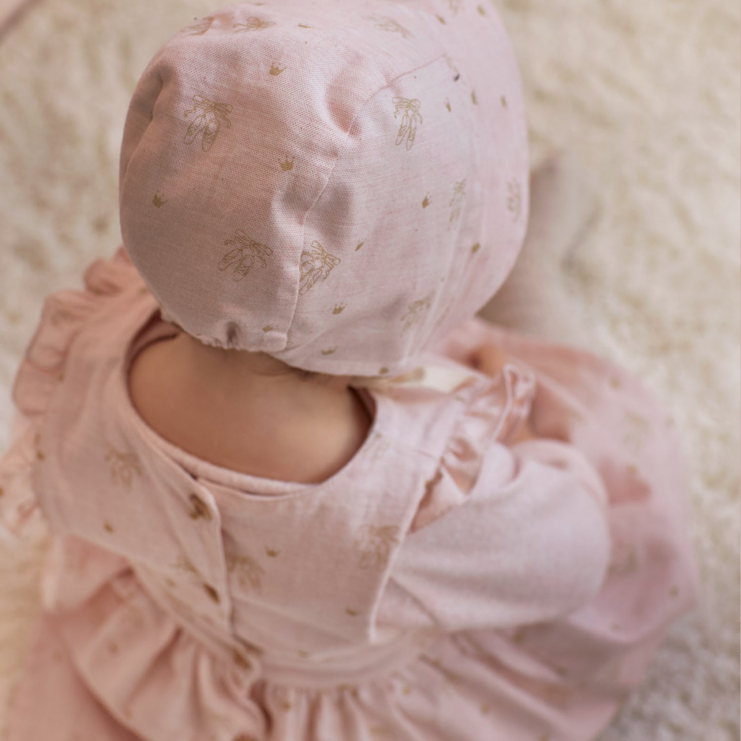 Ballerinas - Pink - Viyella Organic Cotton Twill