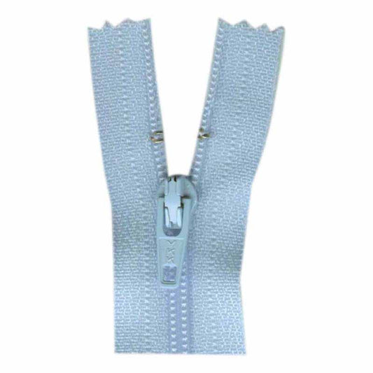 General Purpose Lightweight Close End Zipper 55cm (22″) - Baby Blue