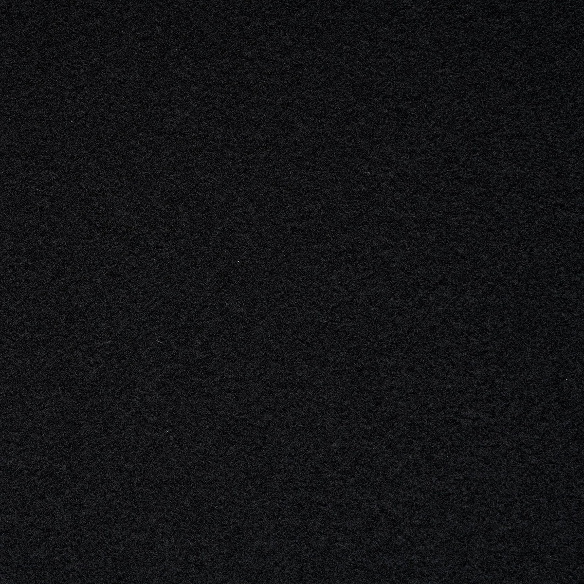 Heavy 100% Cashmere Double Cloth Splittable Coating - Black - Designer Deadstock - Made in Italy