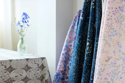 Mumea - Pansy - 4A - Fine Cotton Sheeting Fabric