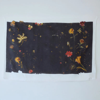 nani IRO - Hana no toki niwa - 1D - Linen Sheeting