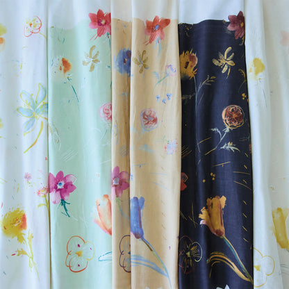 nani IRO - Hana no toki niwa - 1D - Organic Cotton Double Gauze