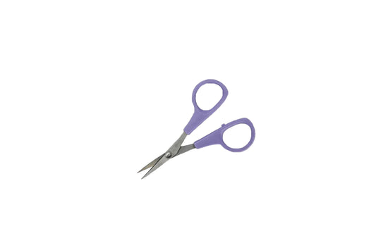 LDH - Curved Blade Embroidery Scissors - Purple