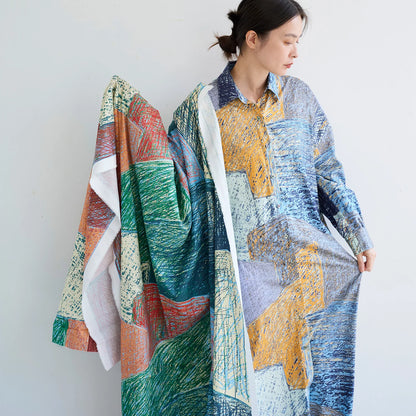Keshiki - Station City - 1A - Cotton Viyella Twill Fabric
