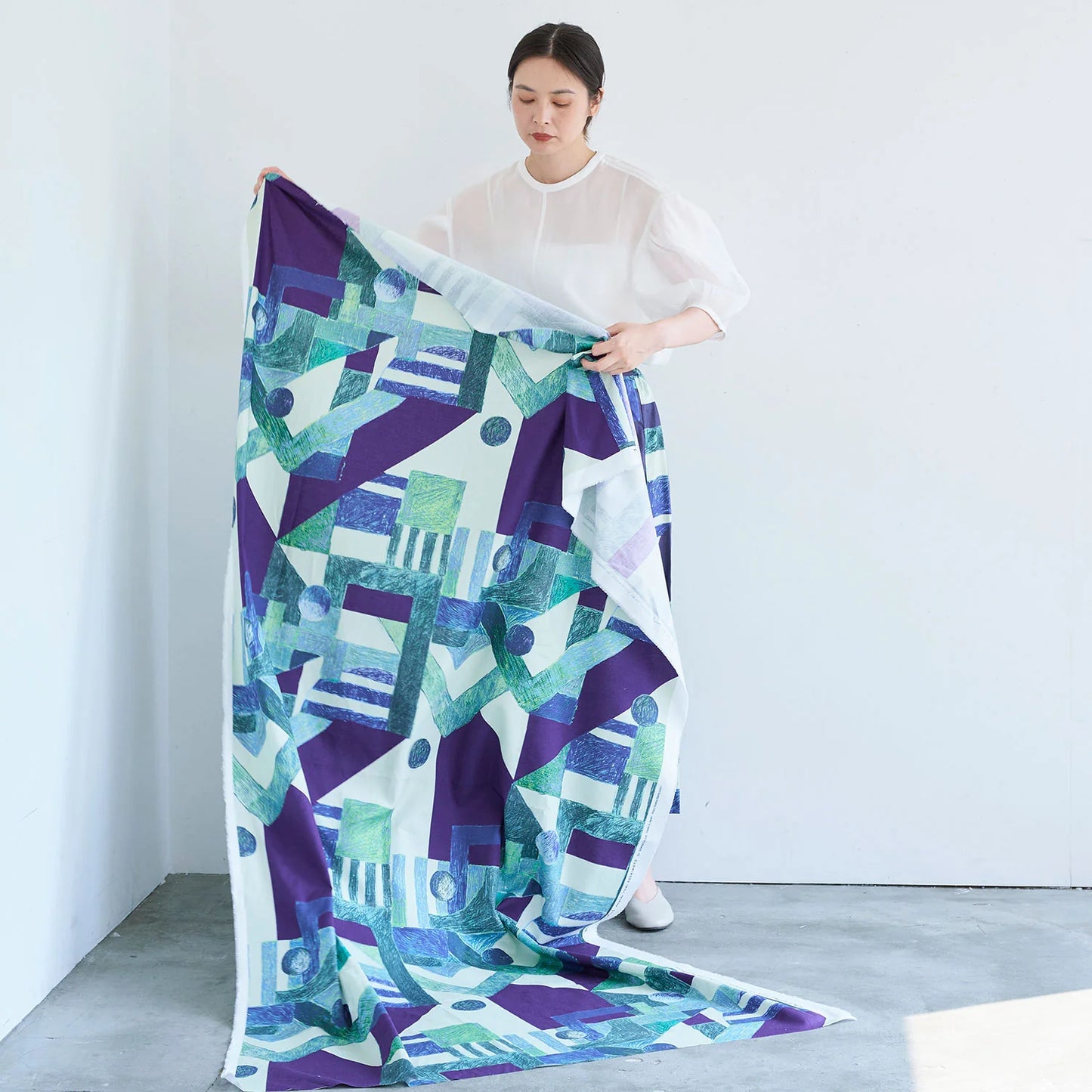 Keshiki - Asanoyama - 3A - Cotton Viyella Twill Fabric