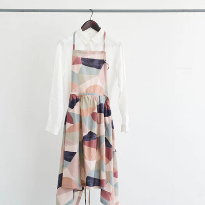 Pathway by Bookhou - Shapes - 2C - Cotton Linen Fabric