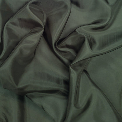 Silky Acetate - Dark Green - Deadstock