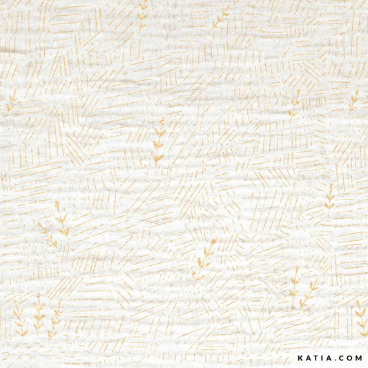 Wheat field - Gold - Mousseline