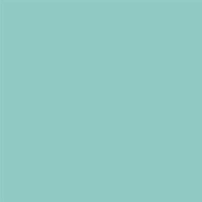 Solid Turquoise - Organic Cotton Flannel