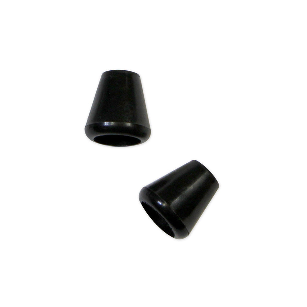 UNIQUE SEWING Cord Ends - Black - 2 pcs