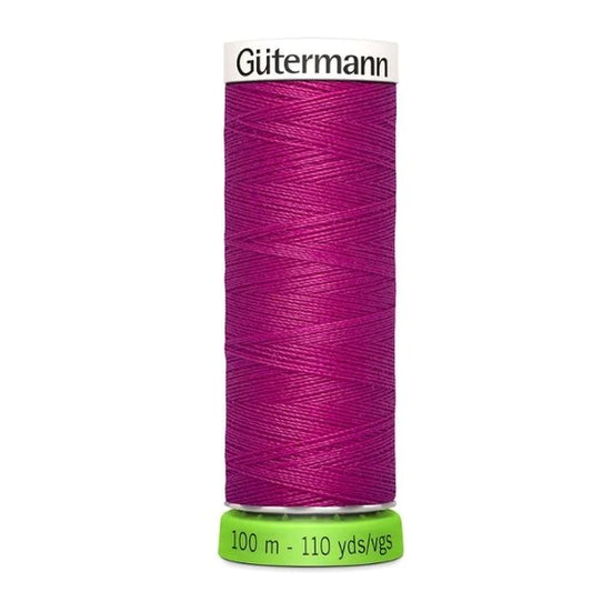 Gütermann rPet (100% Recycled) Sew-All Thread 100m - Col. 877 - Fuchsia