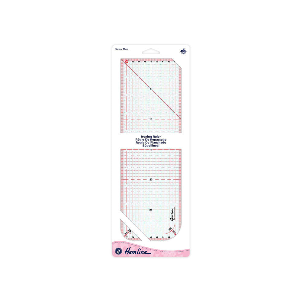 HEMLINE Ironing Ruler - 30cm