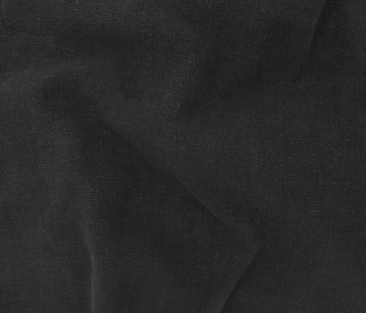 Silky Linen Viscose Noil - Black