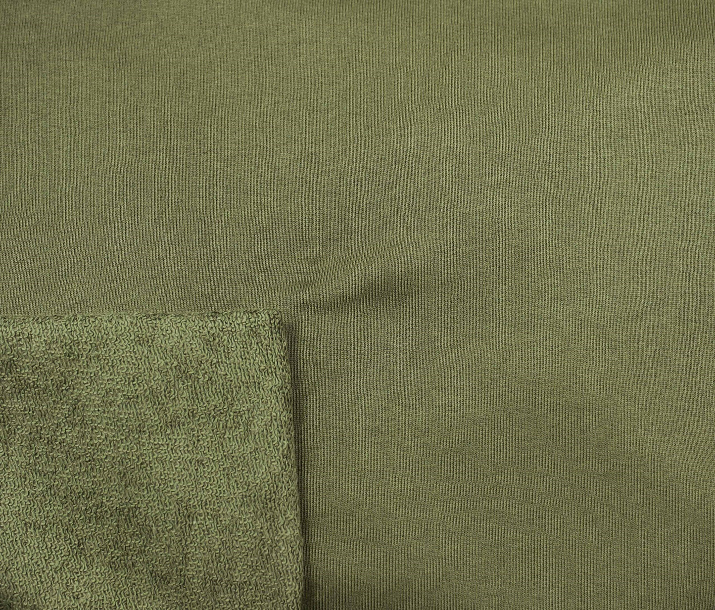 Recycled Heavy Cotton French Terry  - Seaweed