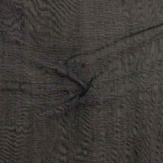 100% Silk Tulle Tricot Knit - Black