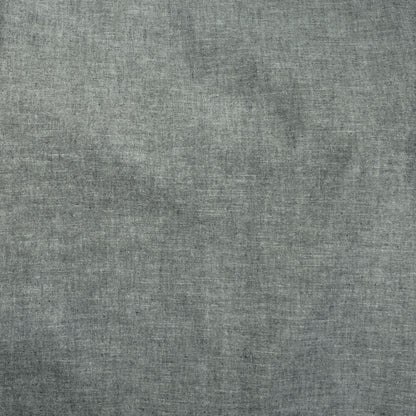 Cotton Chambray - Charcoal Blue - 5oz