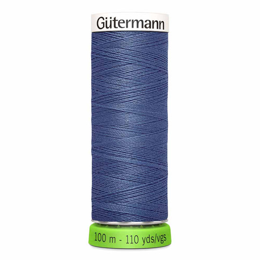 Gütermann rPet (100% Recycled) Sew-All Thread 100m - Col. 112 - Slate Blue