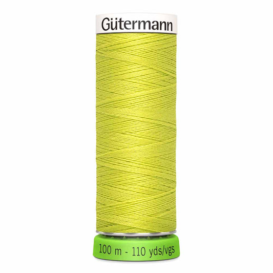 Gütermann rPet (100% Recycled) Sew-All Thread 100m - Col. 334 - Lime