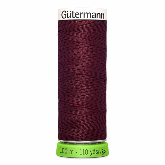 Gütermann rPet (100% Recycled) Sew-All Thread 100m - Col. 369 - Burgundy