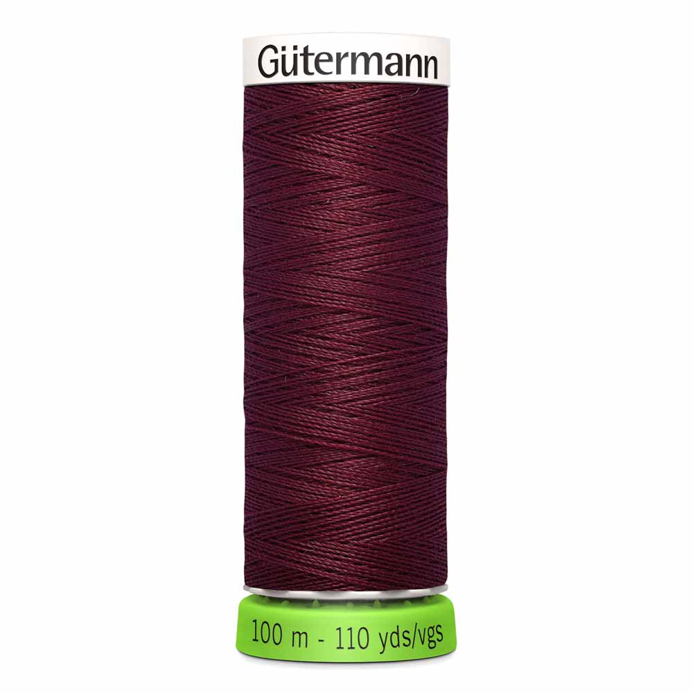 Gütermann rPet (100% Recycled) Sew-All Thread 100m - Col. 369 - Burgundy
