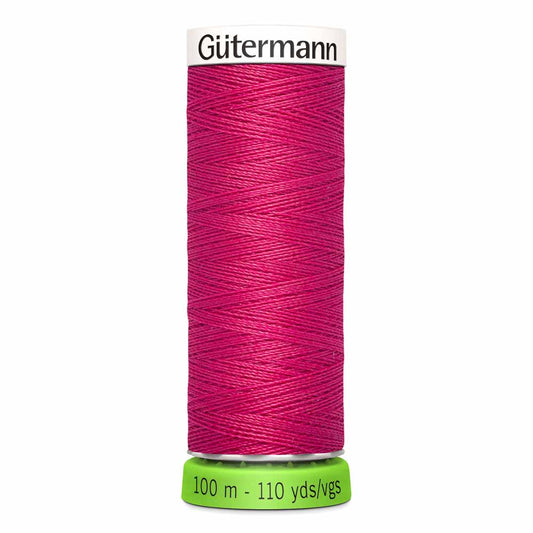 Gütermann rPet (100% Recycled) Sew-All Thread 100m - Col. 382 - Raspberry