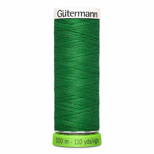 Gütermann rPet (100% Recycled) Sew-All Thread 100m - Col. 396 - Kelly Green
