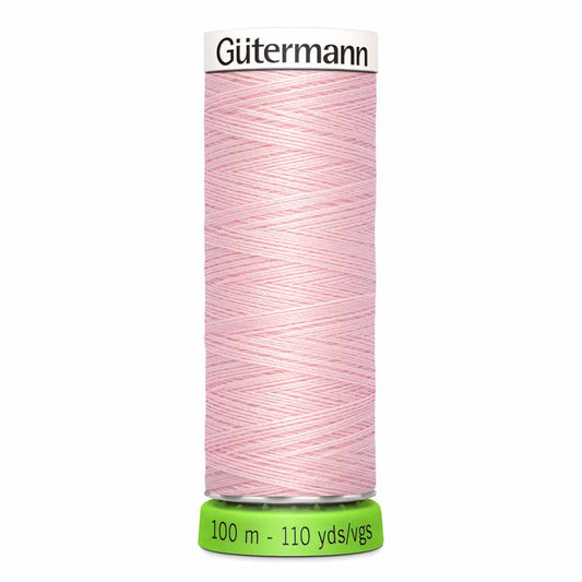 Gütermann rPet (100% Recycled) Sew-All Thread 100m - Col. 659 - Petal Pink