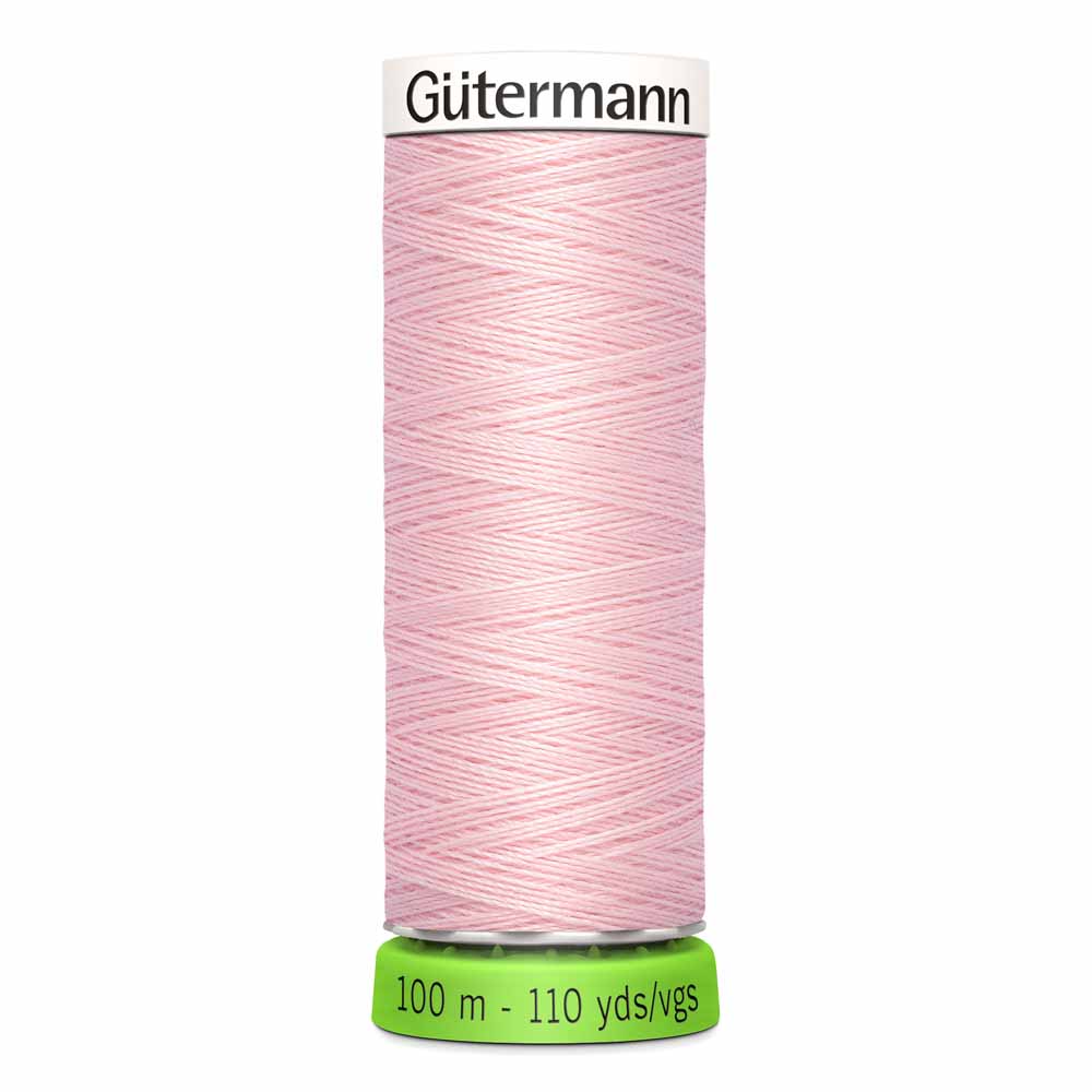 Gütermann rPet (100% Recycled) Sew-All Thread 100m - Col. 659 - Petal Pink