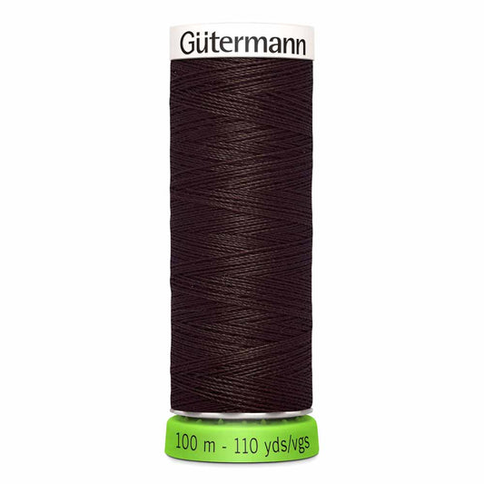 Gütermann rPet (100% Recycled) Sew-All Thread 100m - Col. 696 - Walnut