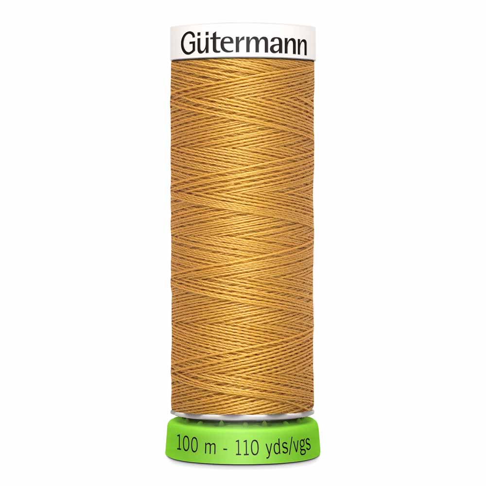 Gütermann rPet (100% Recycled) Sew-All Thread 100m - Col. 968 - Gold